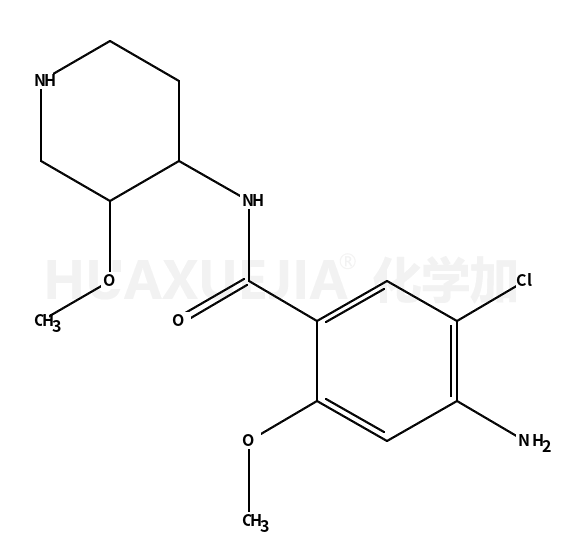 (4-氨基-5-氯-2-甲氧基)-n-(3-甲氧基(4-哌啶))苯甲酰胺