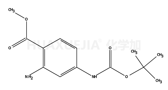 2-氨基-4-(1,1-二甲基乙氧基)羰基氨基-苯甲酸甲酯
