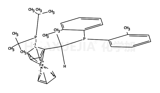 (S)-1-[(RP)-2-(二叔丁基膦)二茂铁基]乙基双(2-甲基苯基)膦