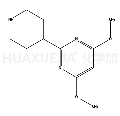 4,6-二甲氧基-2-哌啶基-4-基嘧啶