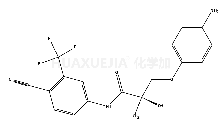(S)-3-(4-aminophenoxy)-2-hydroxy-2-methyl-N-(4-cyano-3-trifluoromethylphenylcarbamoyl)propionamide