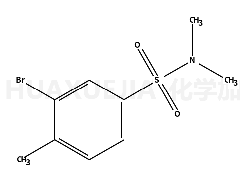 N,N-二甲基-3-溴-4-甲基苯磺酰胺