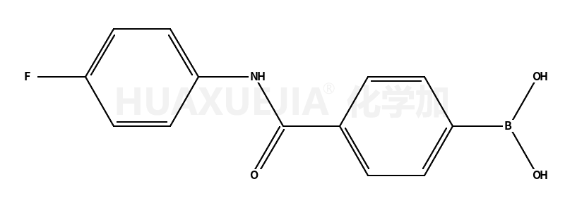 4-(4-氟苯基)甲酰氨苯基硼酸