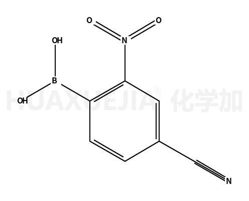4-氰基-2-硝基苯基硼酸
