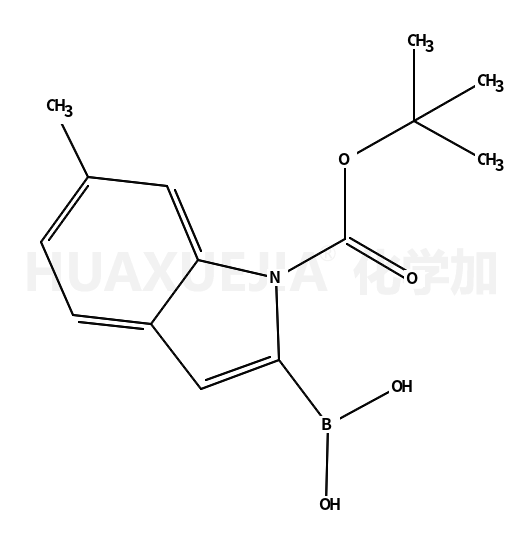 1-BOC-6-甲基吲哚-2-硼酸