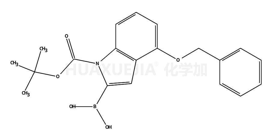 4-苄氧基-1-BOC-吲哚-2-硼酸