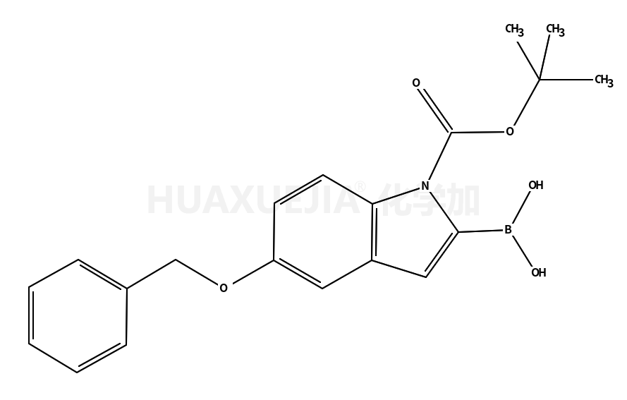 5-苄氧基-1-BOC-吲哚-2-硼酸
