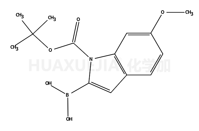 1-N-叔丁氧羰基-6-甲氧基吲哚-2-硼酸