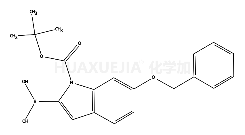 6-苄氧基-1-Boc-吲哚-2-硼酸