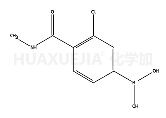 3-氯-4-(N-甲基氨甲酰基)苯基硼酸