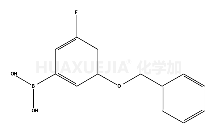 3-苄氧基-5-氟苯硼酸