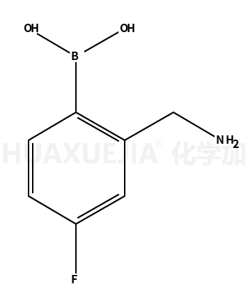 2-(氨基甲基)-4-氟苯基硼酸