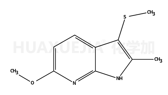 6-甲氧基-2-甲基-3-(甲基硫代)-1H-吡咯并[2,3-b]吡啶