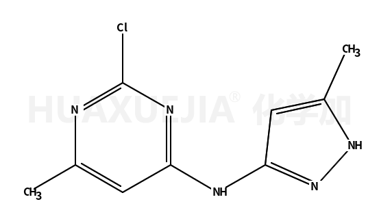 2-chloro-6-methyl-N-(5-methyl-1H-pyrazol-3-yl)pyrimidin-4-amine