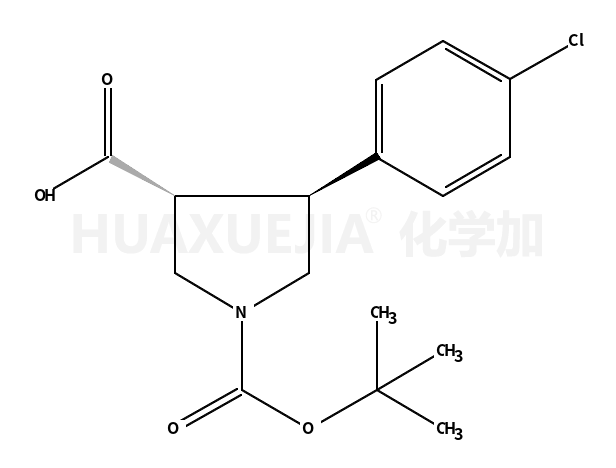 Boc-trans-DL-b-Pro-4-(4-chlorophenyl)-OH