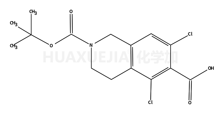 2-Boc-5,7-二氯-1,2,3,4-四氫異喹啉-6-羧酸