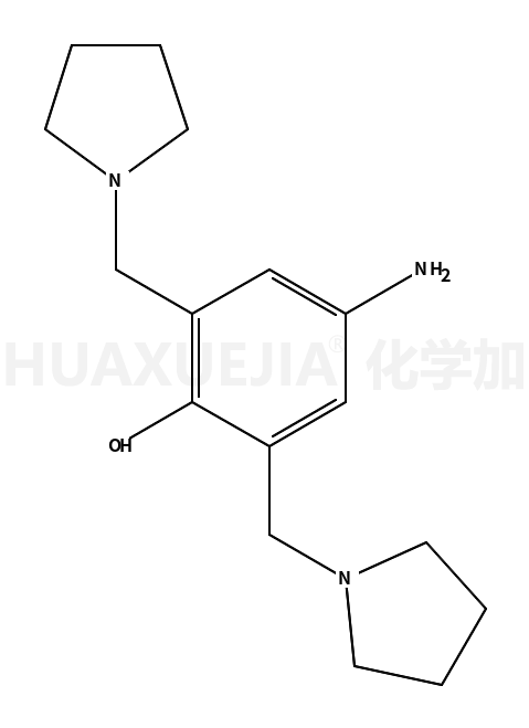 4-amino-2,6-bis(pyrrolidin-1-ylmethyl)phenol