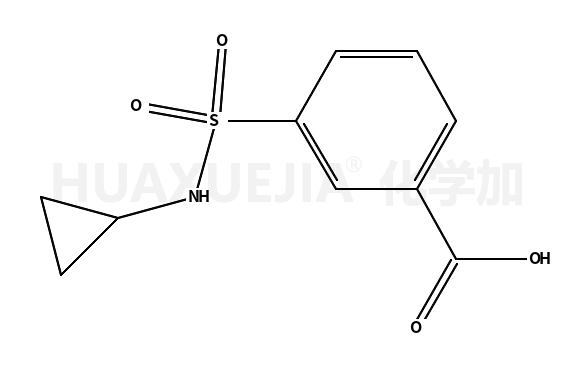 3-(N-环丙基氨基磺酰基)苯甲酸