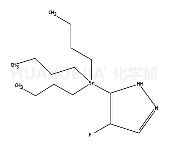 4-fluoro-5-(tributylstannyl)-1H-pyrazole