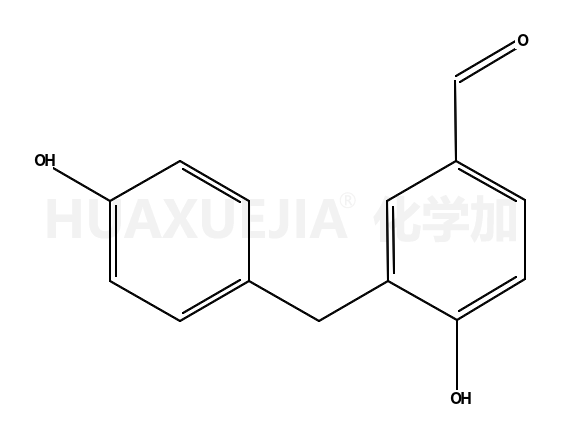 4-Hydroxy-3-(4-hydroxybenzyl)benzaldehyde