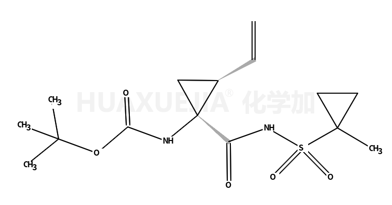tert-butyl [(1R,2S)-2-ethenyl-1-{[(1-methylcyclopropyl)sulfonyl]carbamoyl}cyclopropyl]carbamate