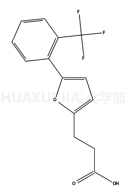 3-(5-(2-(三氟甲基)苯基l)-2-呋喃)丙酸