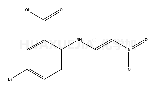 5-溴-2-[(2-硝基乙烯)氨基]-苯甲酸