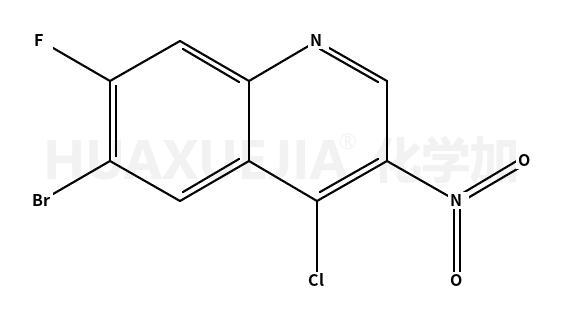 6-溴-4-氯-7-氟-3-硝基喹啉