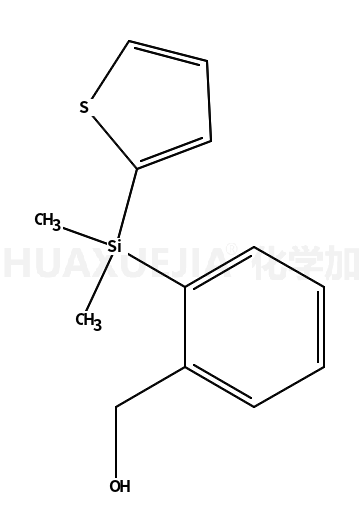 2-{二甲基(2-噻吩基)硅烷基}苄醇