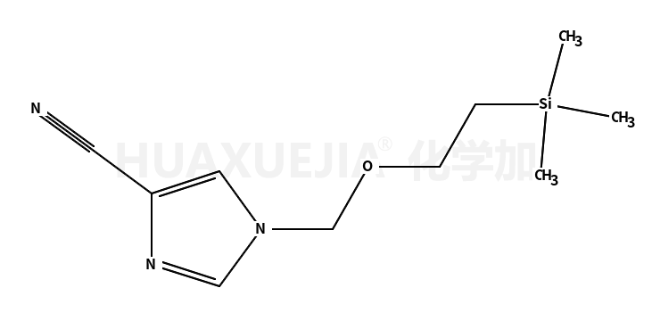 1-{[2-(三甲基甲硅烷基)乙氧基]甲基}-1H-咪唑-4-甲腈