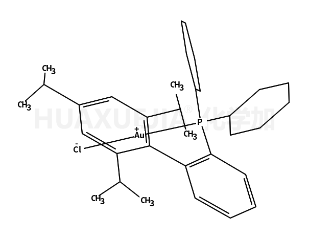 氯[2-二环己基(2′,4′,6′-三异丙基联苯基)膦]金(I)