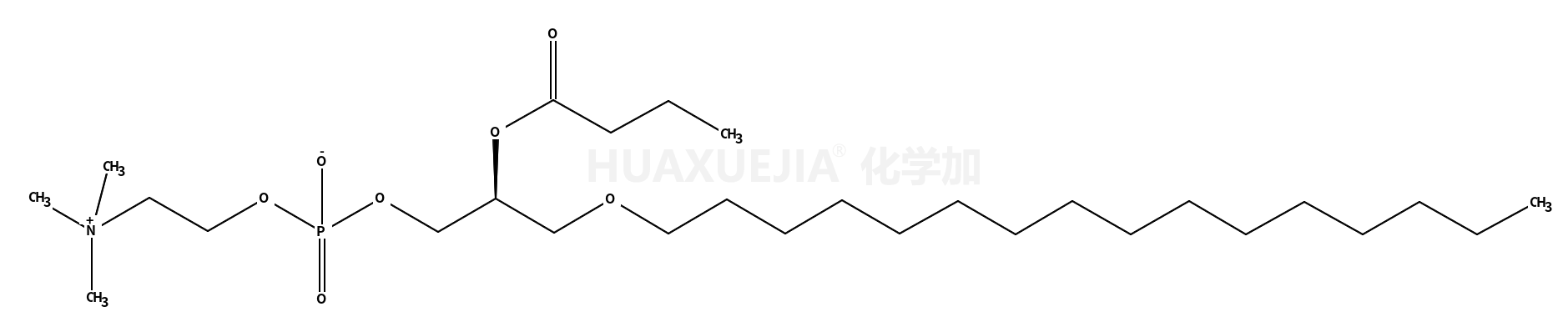 1-O-hexadecyl-2-butyryl-sn-glycero-3-phosphocholine