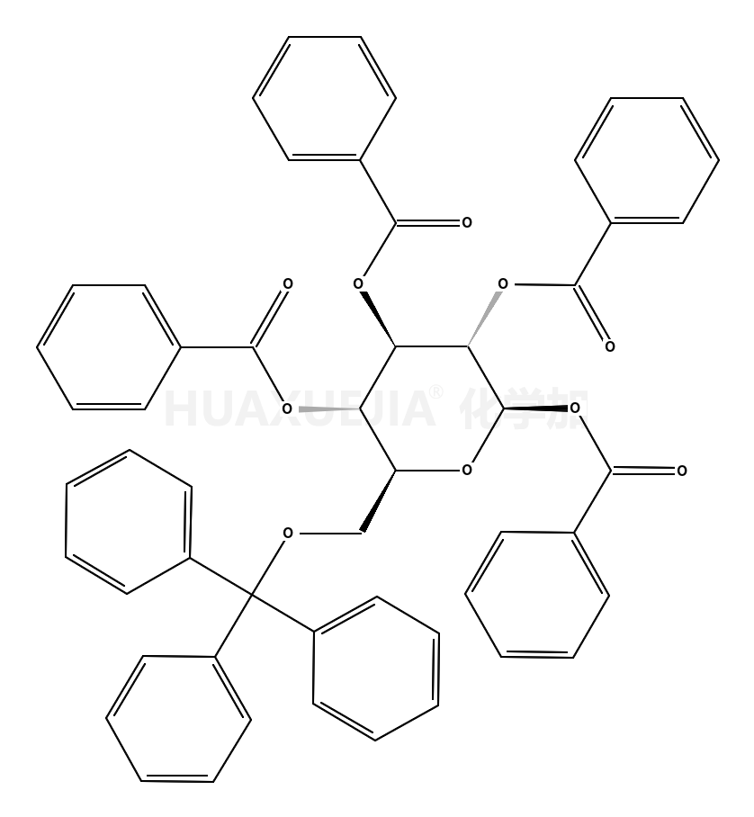 1,2,3,4-四-O-苯甲酰基-6-O-三苯甲基-β-D-吡喃葡萄糖