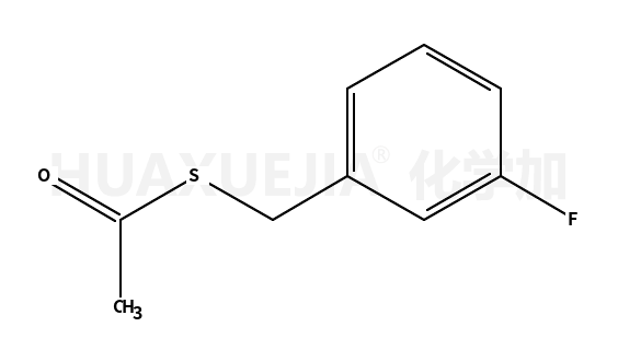 S-[(3-fluorophenyl)methyl] ethanethioate