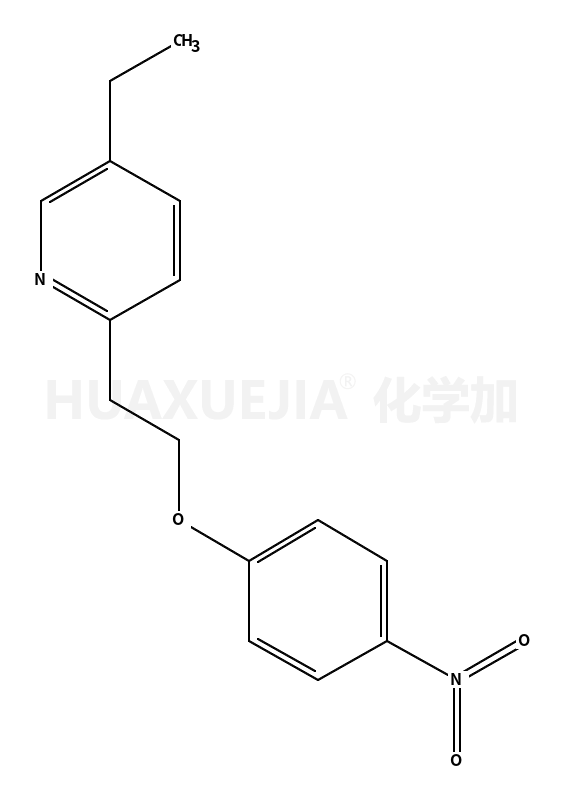 4-[2-(5-乙基-2-吡啶基)乙氧基]硝基苯