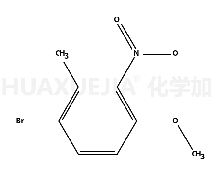 1-溴-4-甲氧基-2-甲基-3-硝基苯