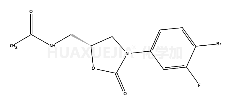 (5S)-N-[3-(4-溴-3-氟苯基)-2-氧代-5-恶唑烷基甲基]乙酰胺