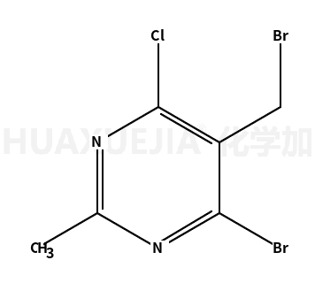 4-bromo-5-(bromomethyl)-6-chloro-2-methylpyrimidine
