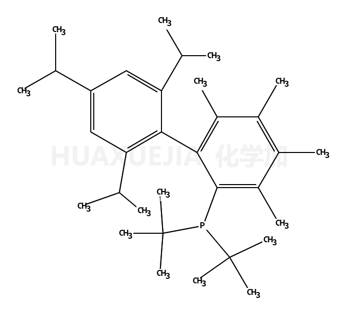 2-二叔丁基膦-3,4,5,6-四甲基-2′,4′,6′-三異丙基-1,1′-聯(lián)苯