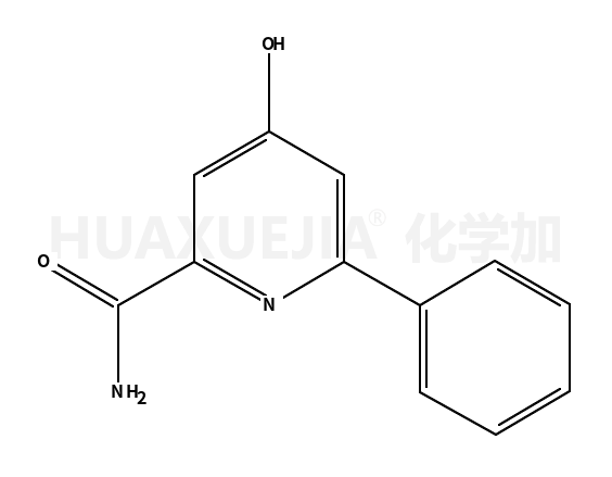 4-hydroxy-6-phenylpyridine-2-carboxamide