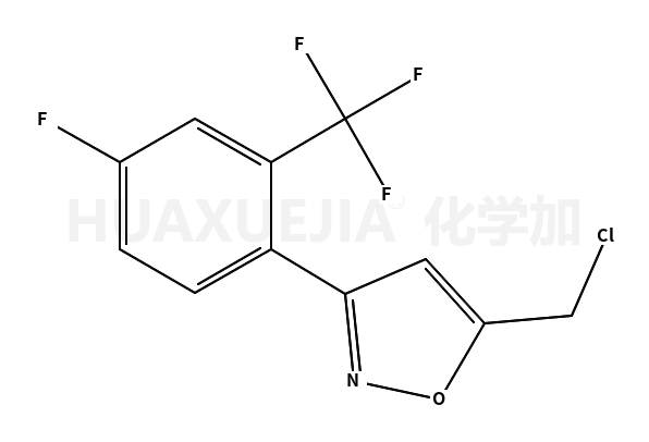 5-(Chloromethyl)-3-[4-fluoro-2-(trifluoromethyl)phenyl]-1,2-oxazo le