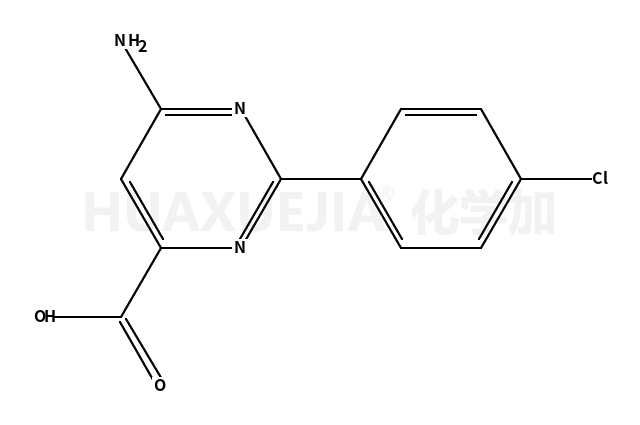 6-氨基-对氯苯基-嘧啶-4-羧酸