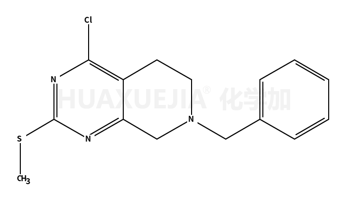 7-苄基-4-氯-2-(甲硫基)-5,6,7,8-四氢吡啶并[3,4-d]嘧啶