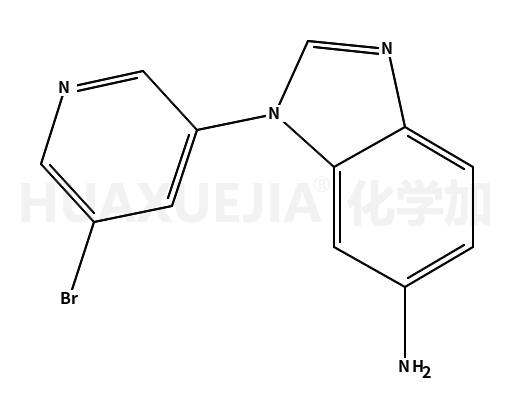 3-(5-bromopyridin-3-yl)benzimidazol-5-amine