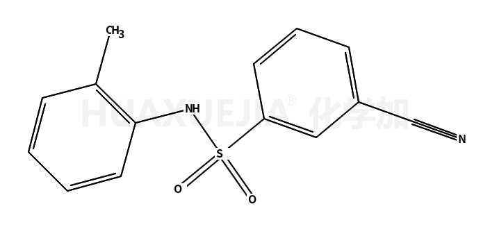 3-cyano-N-(2-methylphenyl)benzenesulfonamide