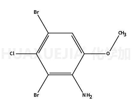 2,4-dibromo-3-chloro-6-methoxyaniline