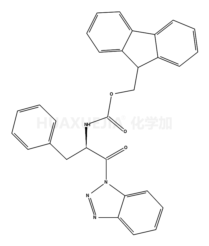 Carbamic acid, N-[(1S)-2-(1H-benzotriazol-1-yl)-2-oxo-1-(phenylmethyl)ethyl]-, 9H-fluoren-9-ylmethyl ester