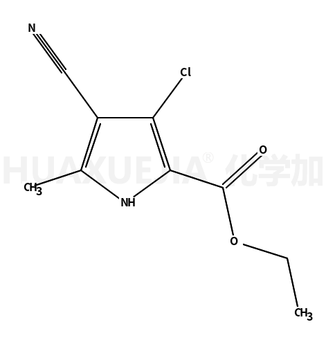 ethyl 3-chloro-4-cyano-5-methyl-1H-pyrrole-2-carboxylate