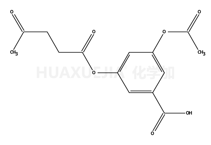 3-acetoxy-5-levulinoxybenzoic acid