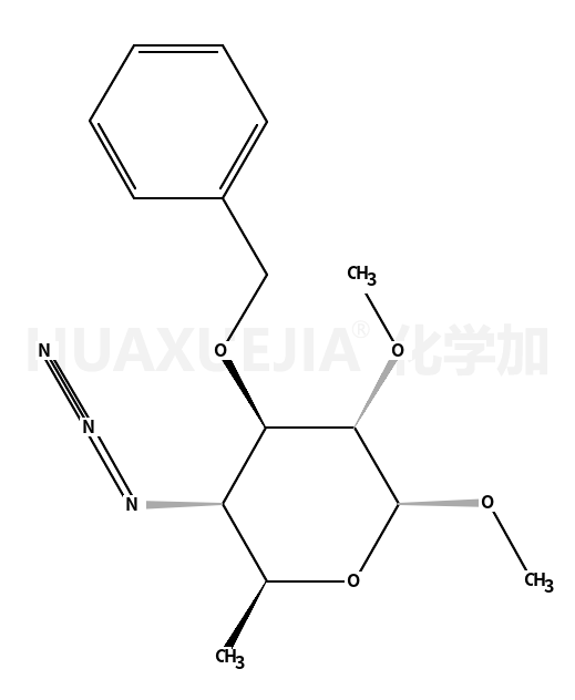methyl 4-azido-3-O-benzyl-4,6-dideoxy-2-O-methyl-α-D-glucopyranoside